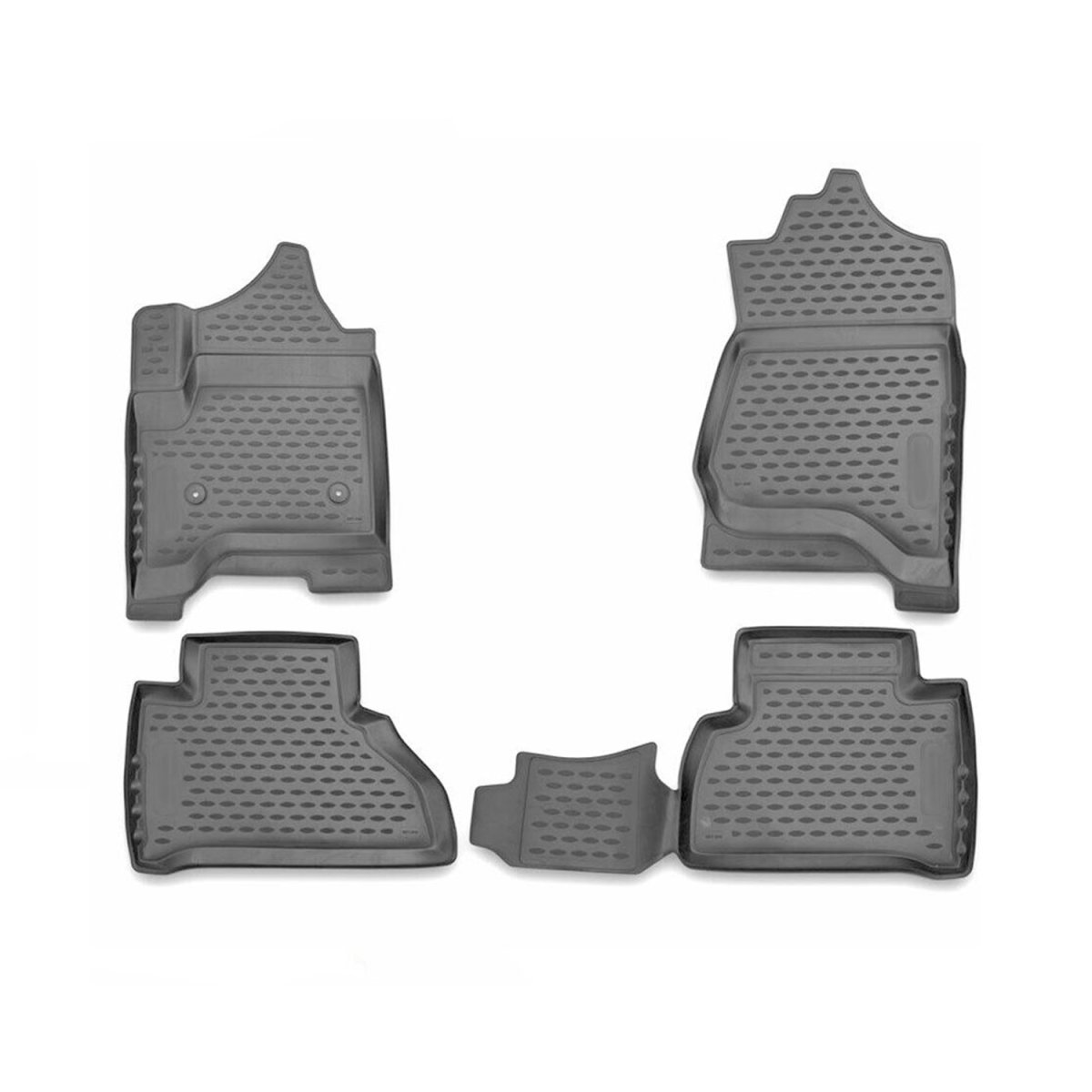 Chevrolet Tahoe Floor Mats - Omac - Rubber TPE - Grey - 2015-2020